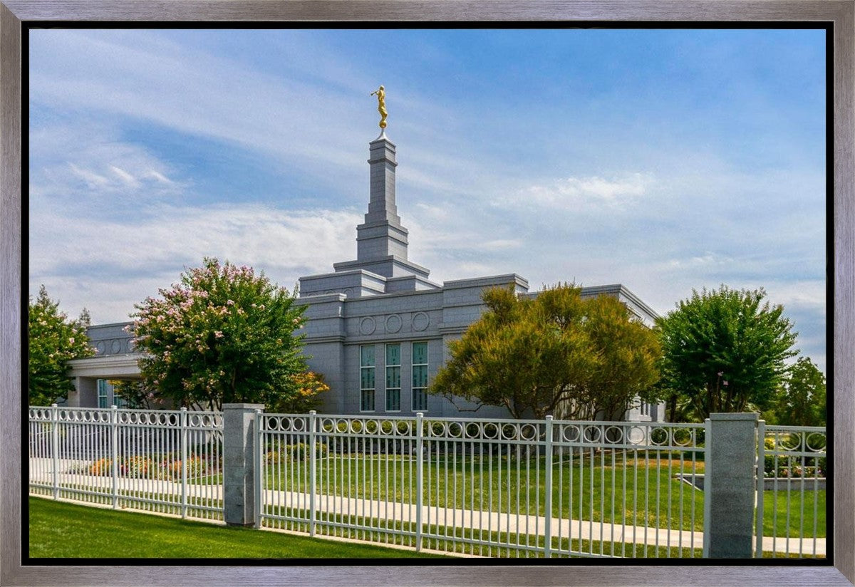 Fresno Temple Summer Afternoon Gallery Wrap