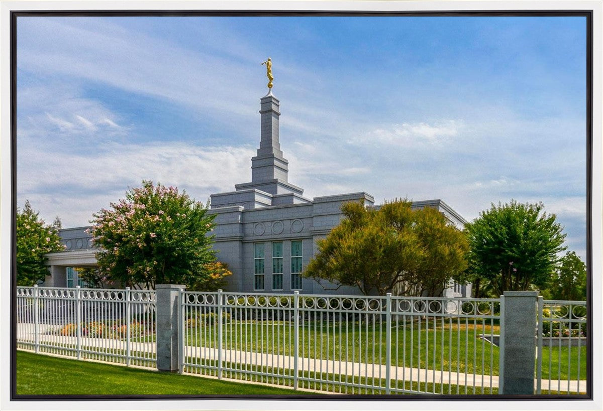 Fresno Temple Summer Afternoon Gallery Wrap
