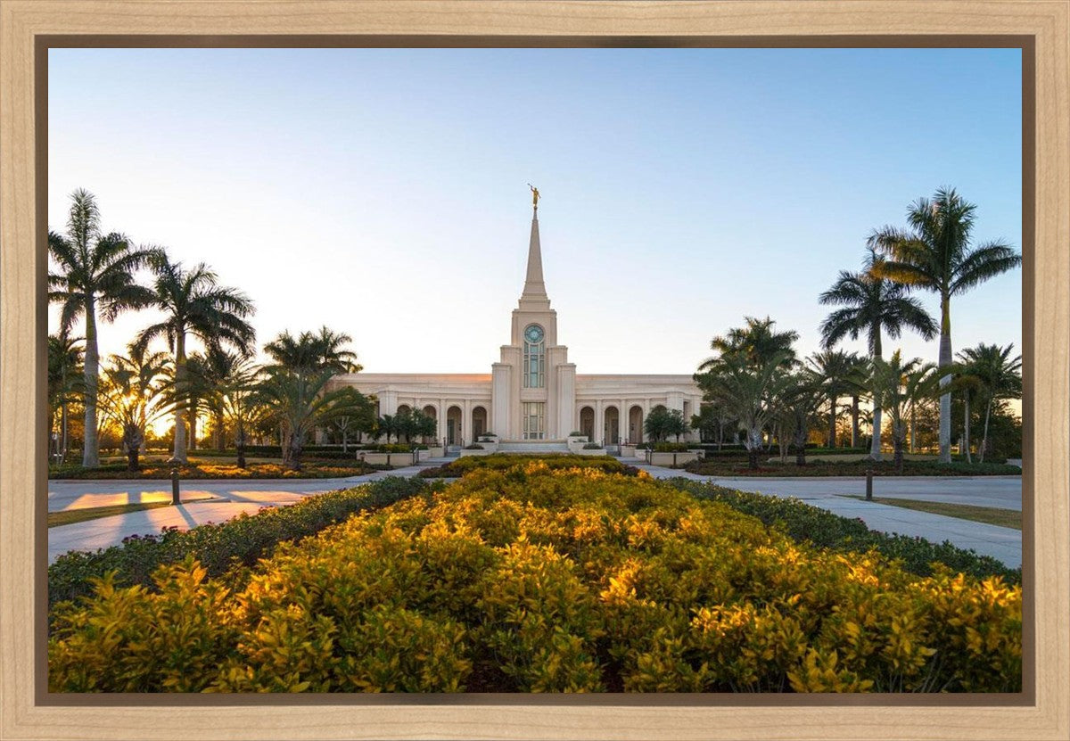 Fort Lauderdale Golden Hour Gallery Wrap