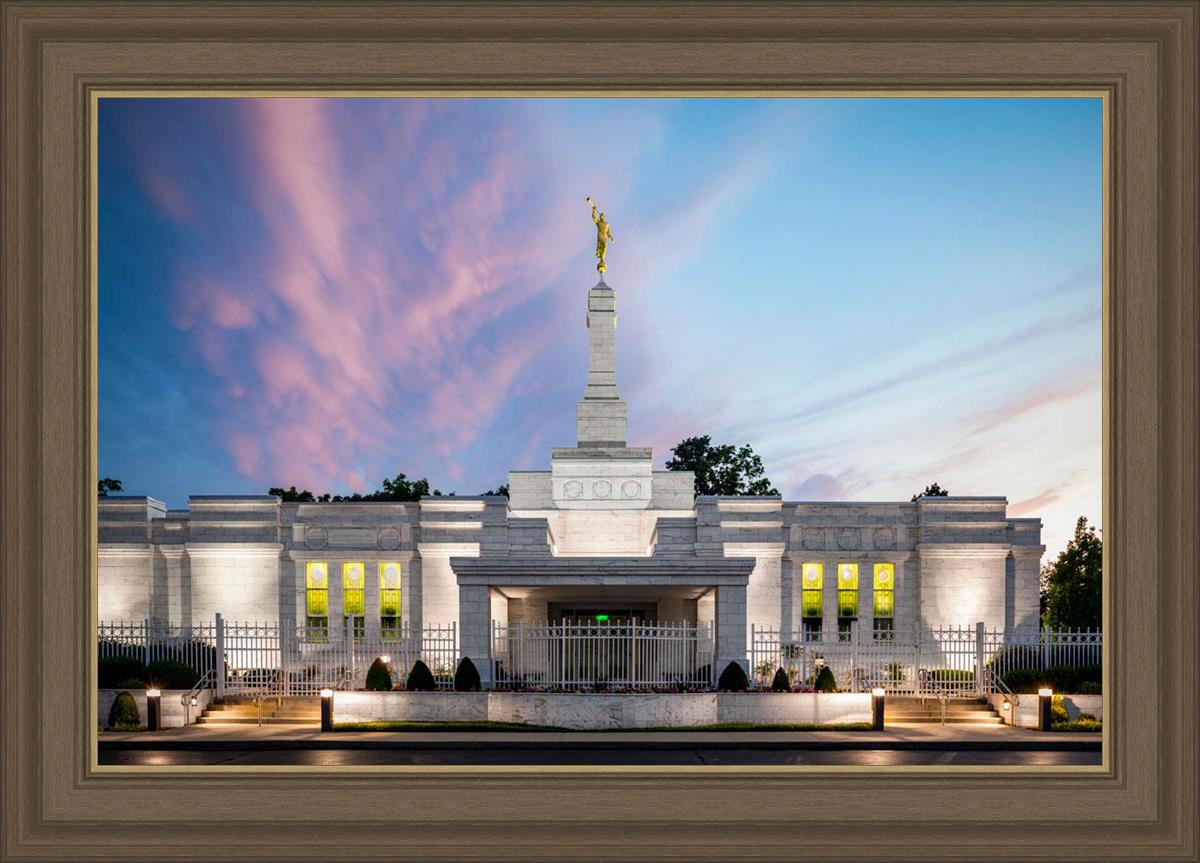 Louisville Temple Summer Evening