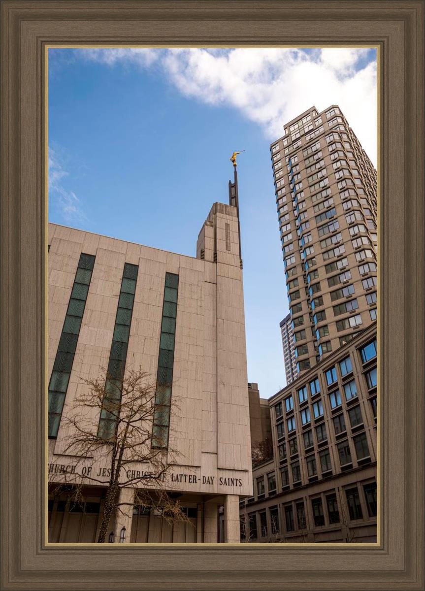 Manhattan Temple Rising Above