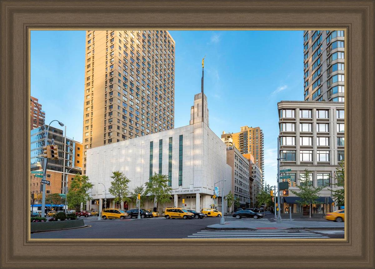 Manhattan Temple Golden Hour