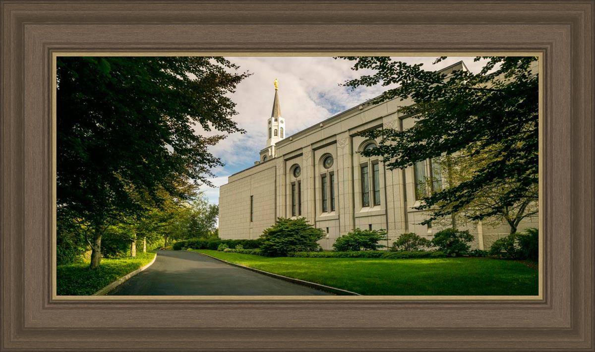 Boston Temple Trees Of Life Panoramic
