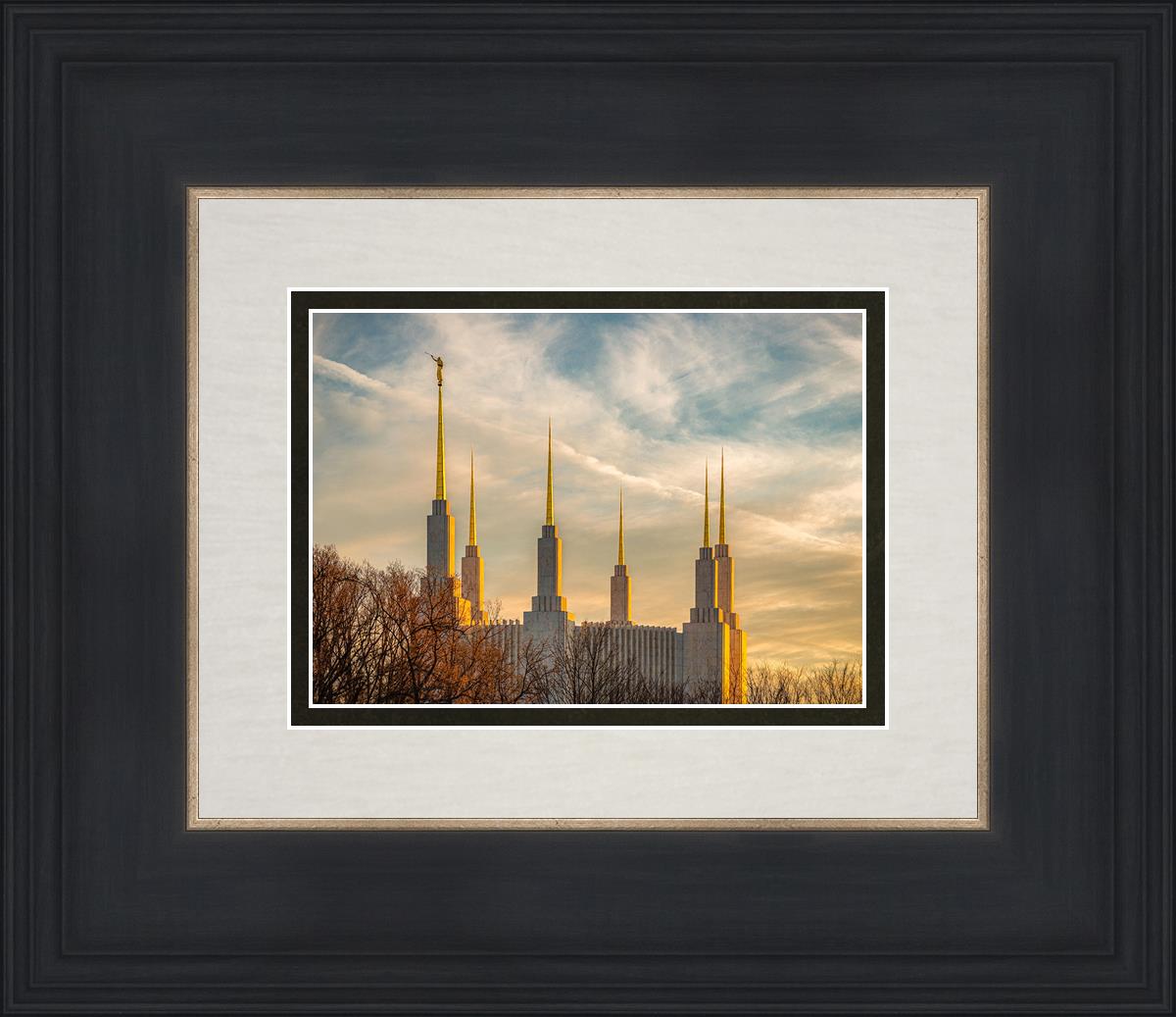 Golden Hour Washington DC Temple