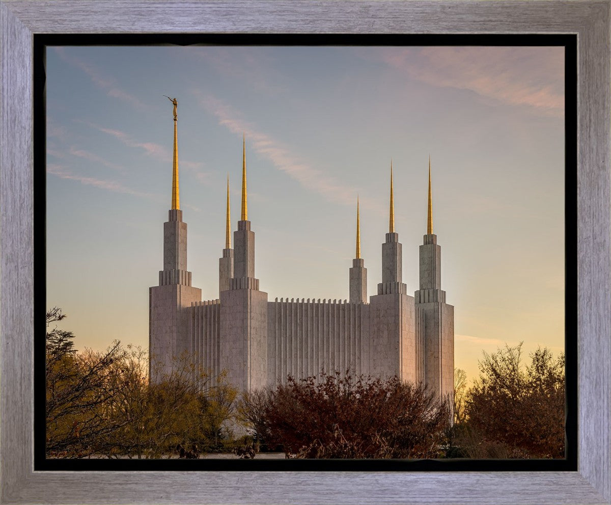 Washington DC Fall Skies Gallery Wrap