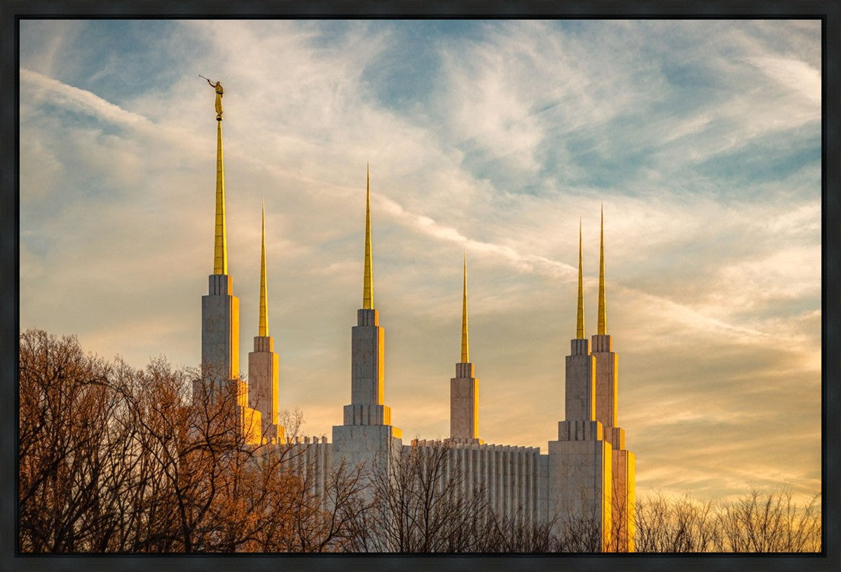 Washington DC Golden Hour Gallery Wrap