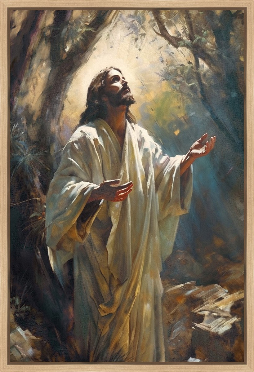 Jesus Prays in the Garden of Gethsemane