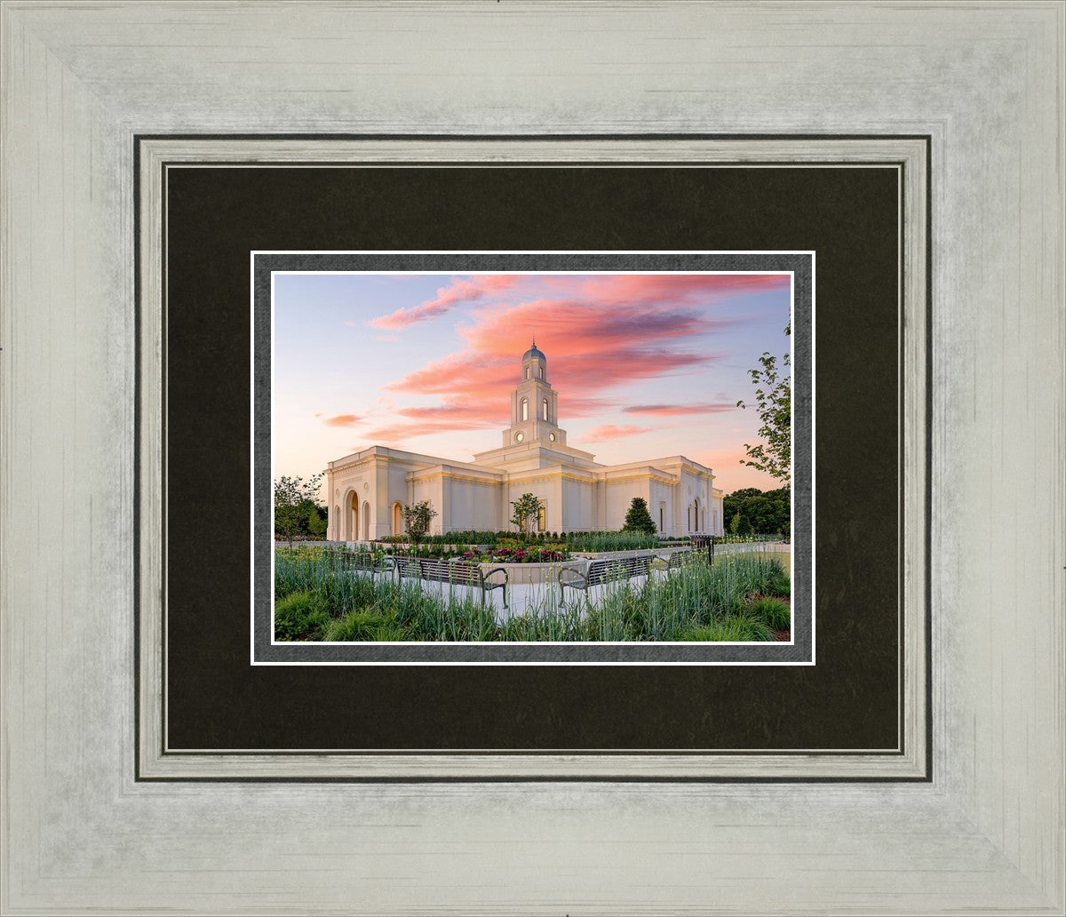 Bentonville Arkansas at Sunrise