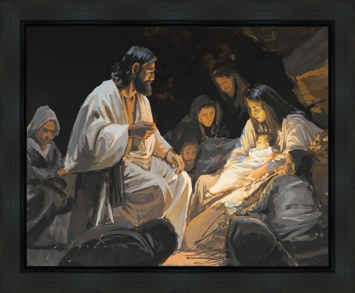 Nativity's Light Gallery Wrap