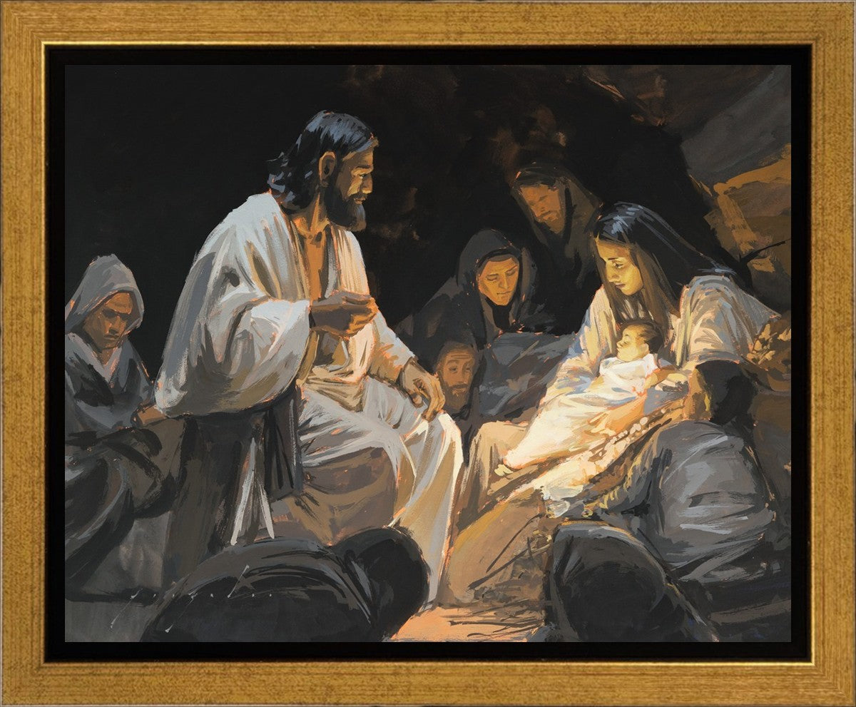 Nativity's Light Gallery Wrap