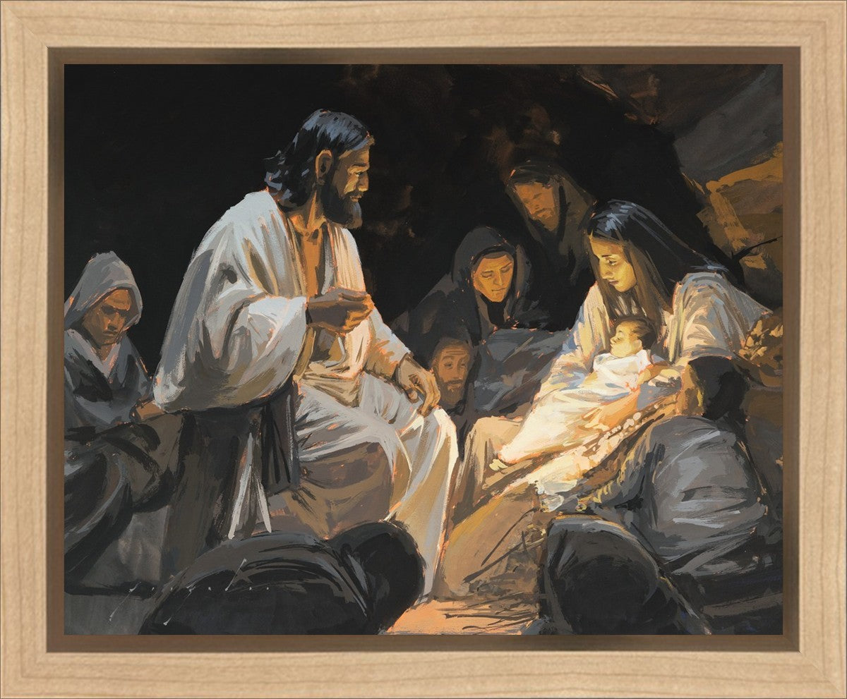 Nativity's Light Gallery Wrap