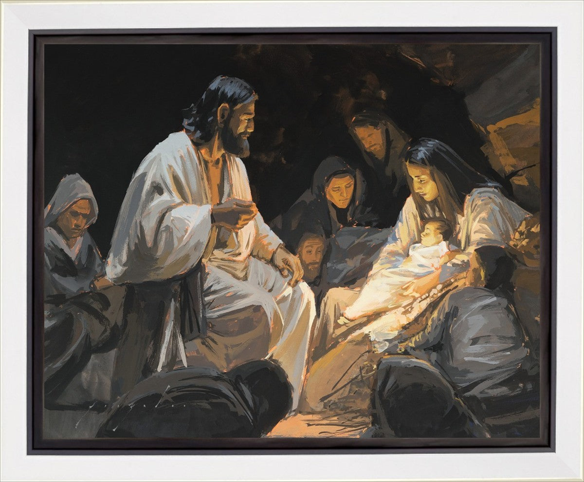 Nativity's Light Gallery Wrap