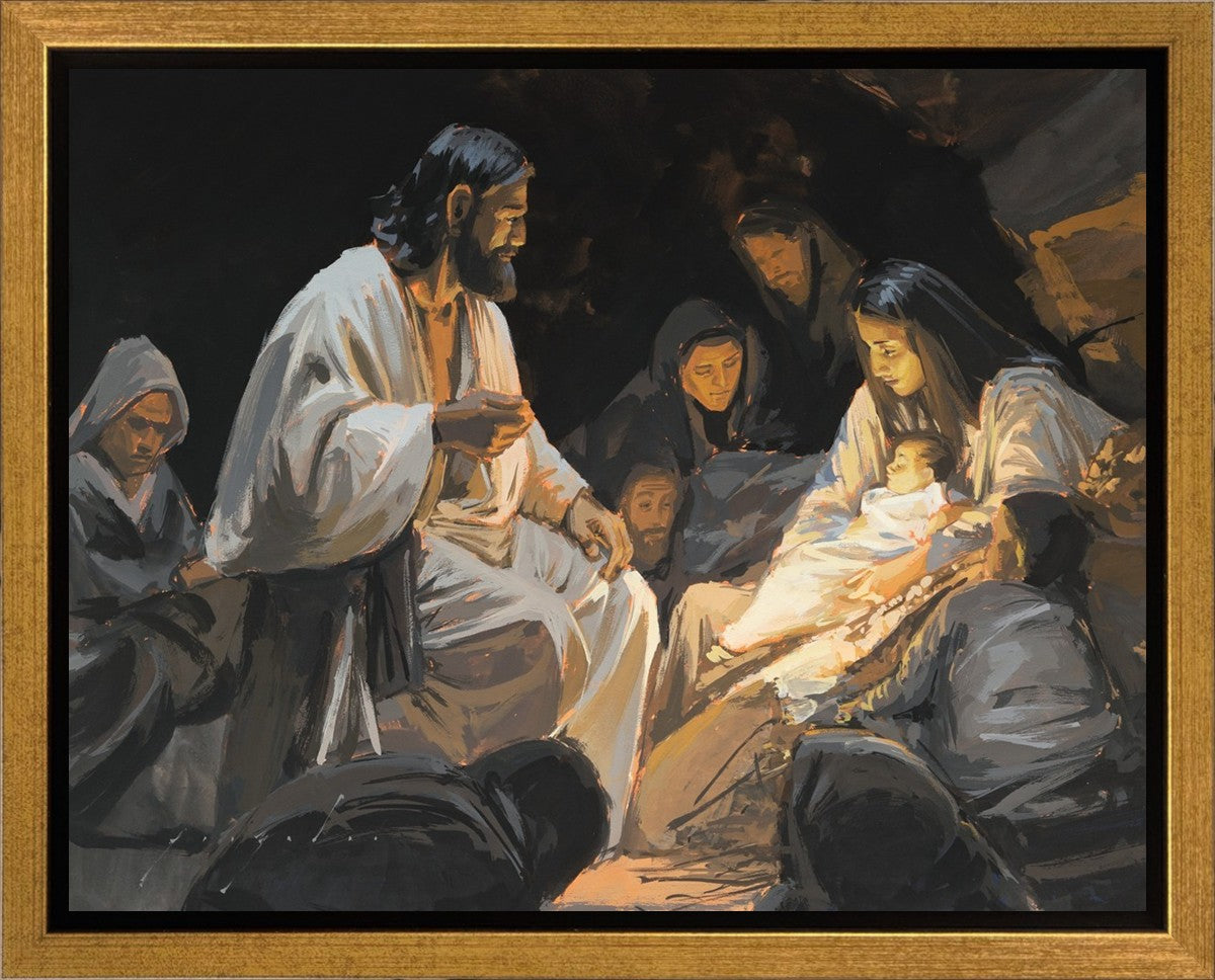 Nativity's Light Gallery Wrap