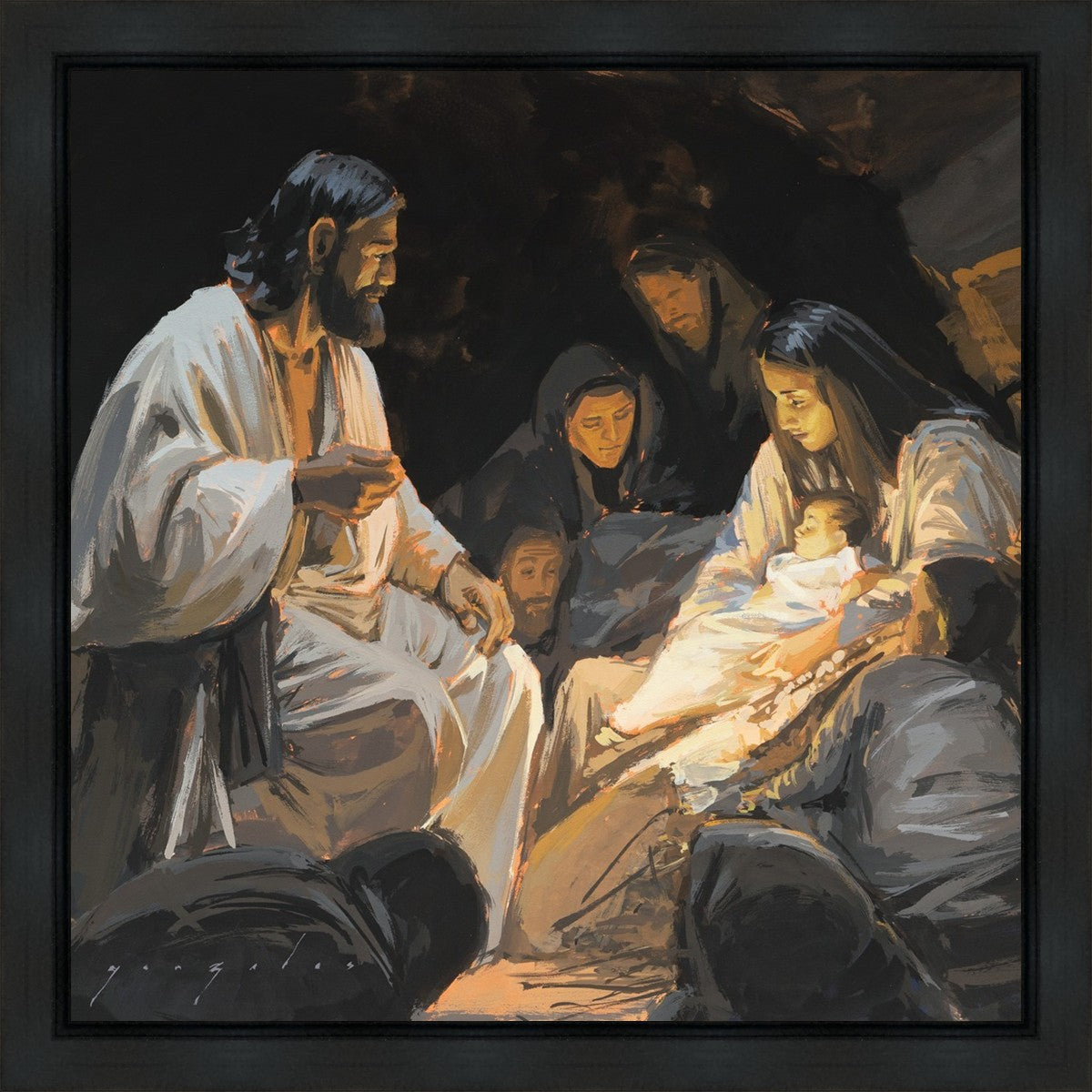 Nativity's Light Gallery Wrap