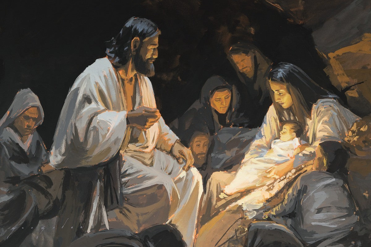 Nativity's Light Gallery Wrap
