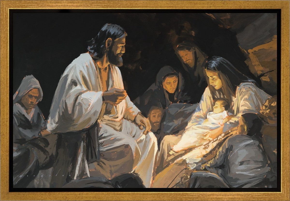 Nativity's Light Gallery Wrap