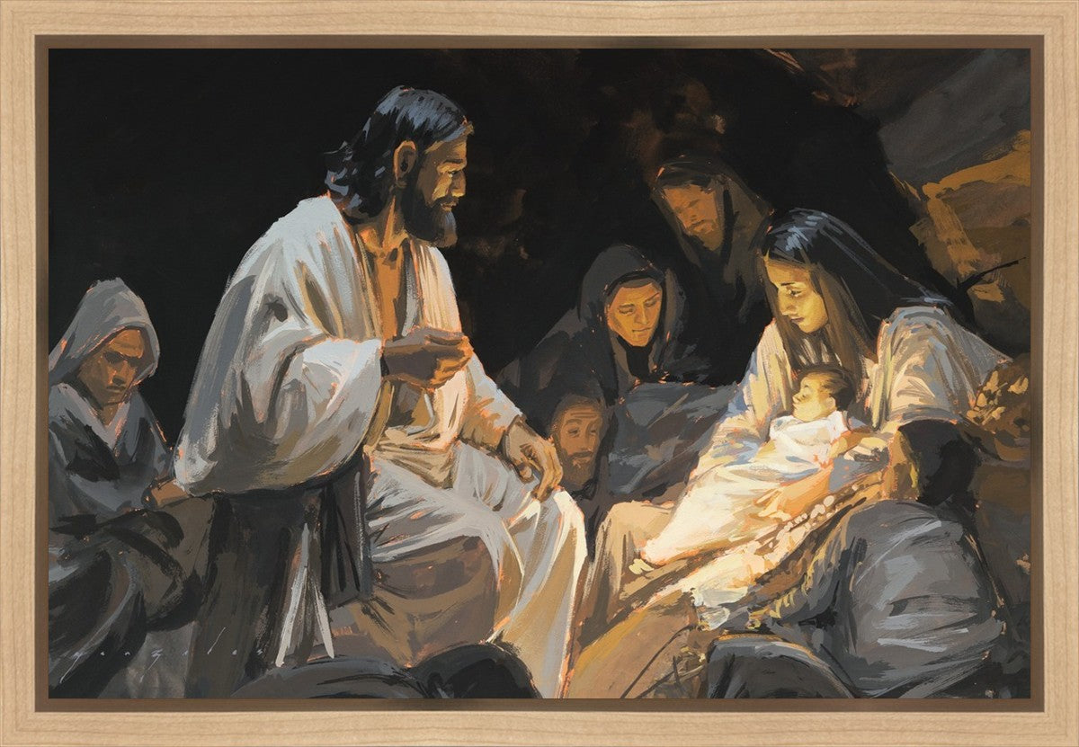 Nativity's Light Gallery Wrap