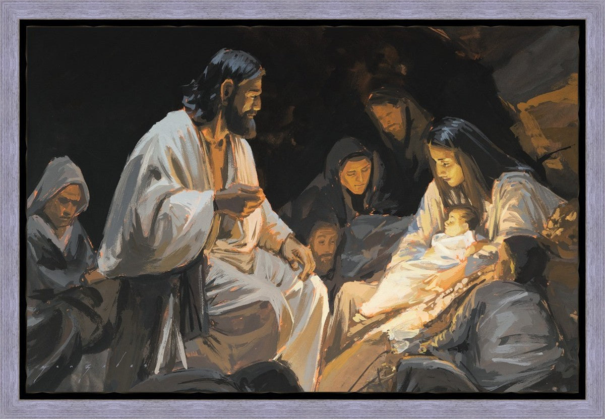 Nativity's Light Gallery Wrap