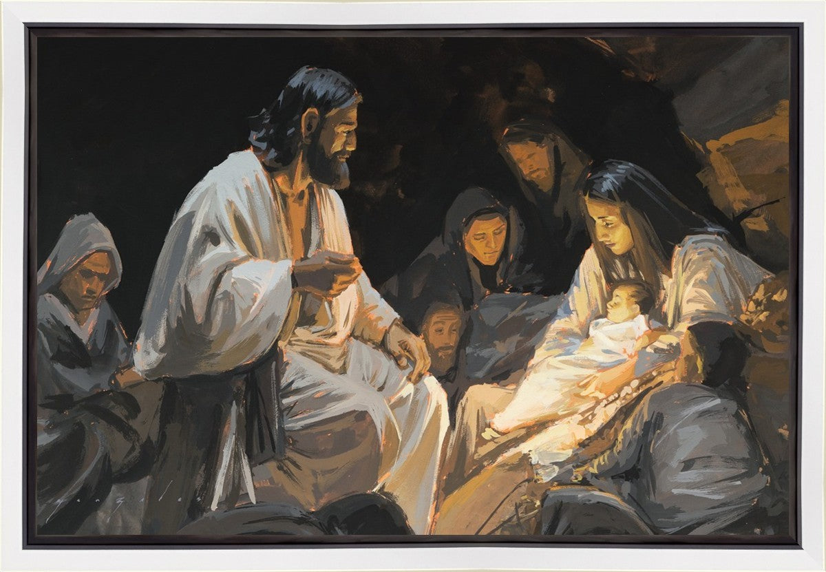 Nativity's Light Gallery Wrap