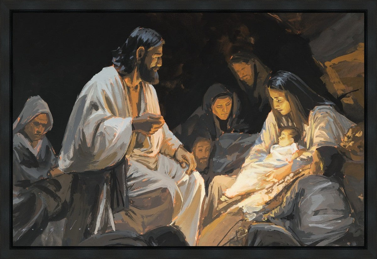 Nativity's Light Gallery Wrap