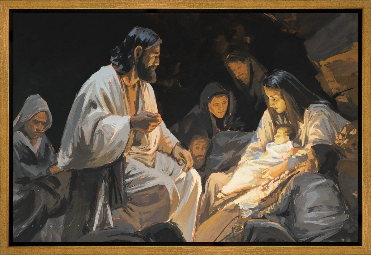 Nativity's Light Gallery Wrap