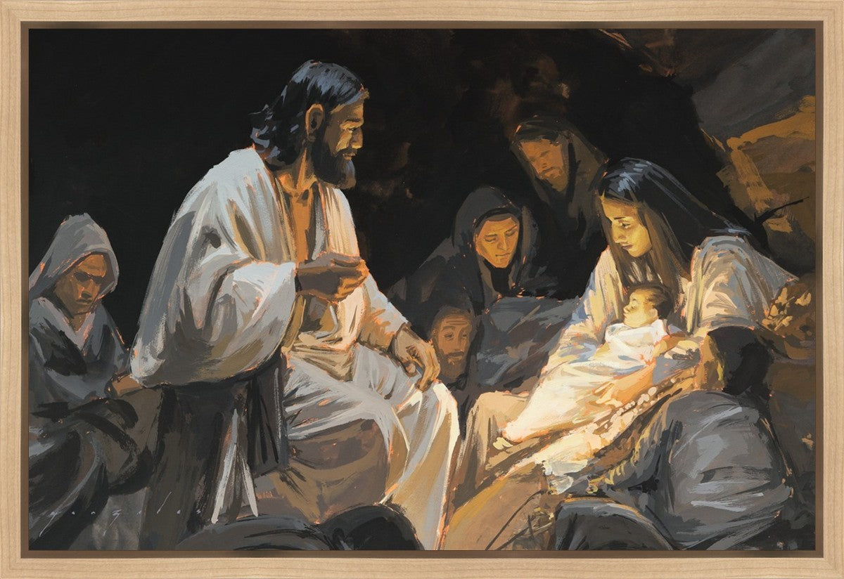 Nativity's Light Gallery Wrap