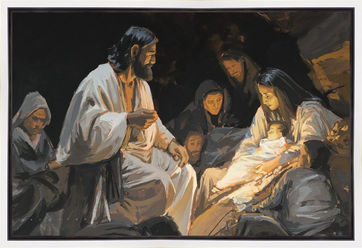 Nativity's Light Gallery Wrap