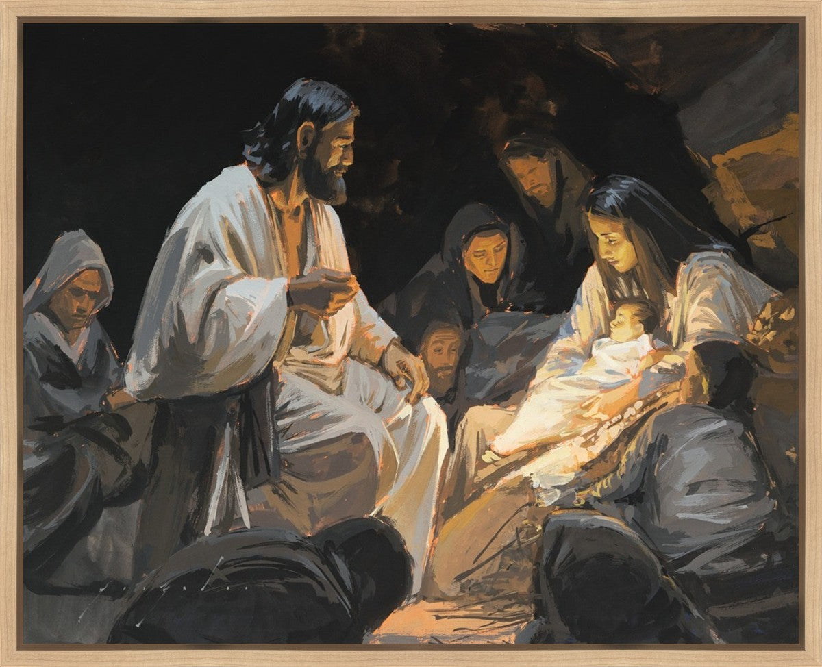 Nativity's Light Gallery Wrap
