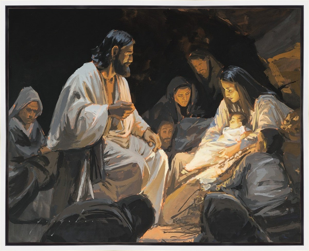 Nativity's Light Gallery Wrap