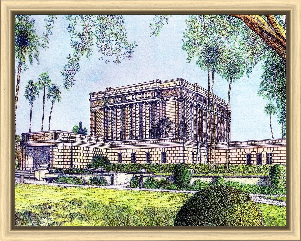 Mesa Arizona Temple - Blue Sky