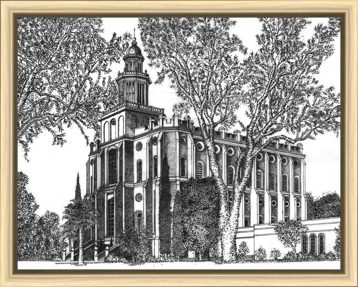 St. George Utah Temple Summer