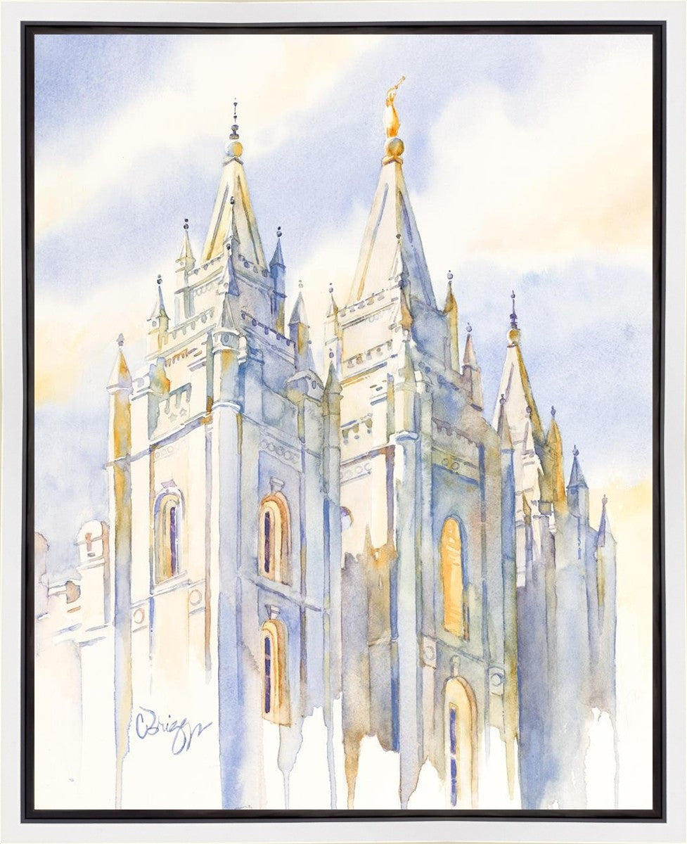 Salt Lake Temple Eternal Promises Gallery Wrap