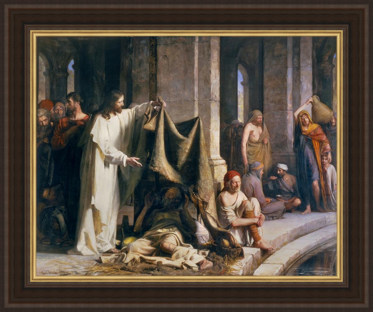 Pool of Bethesda Large Wall Art