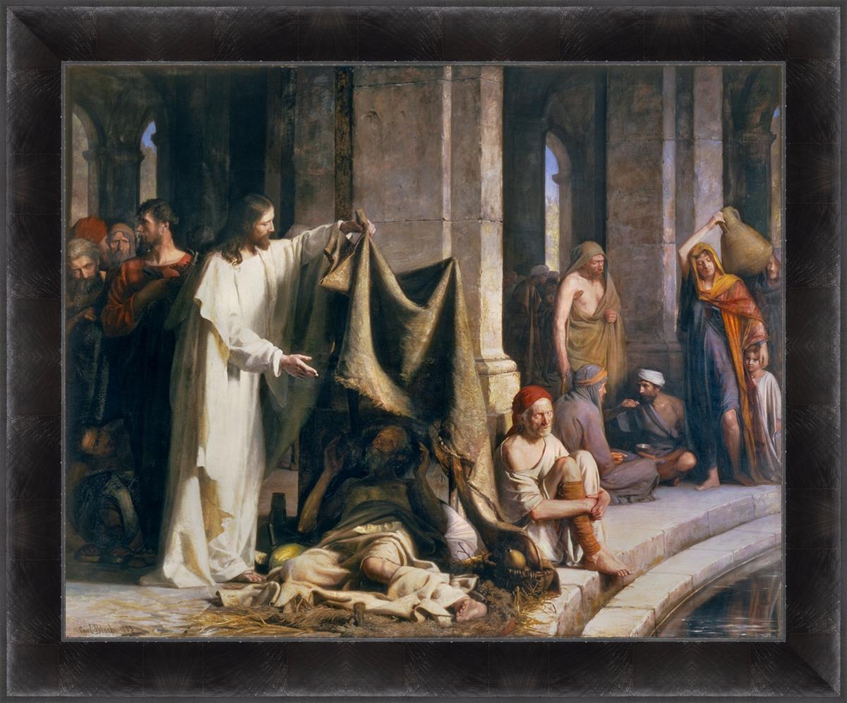 Pool of Bethesda Large Wall Art