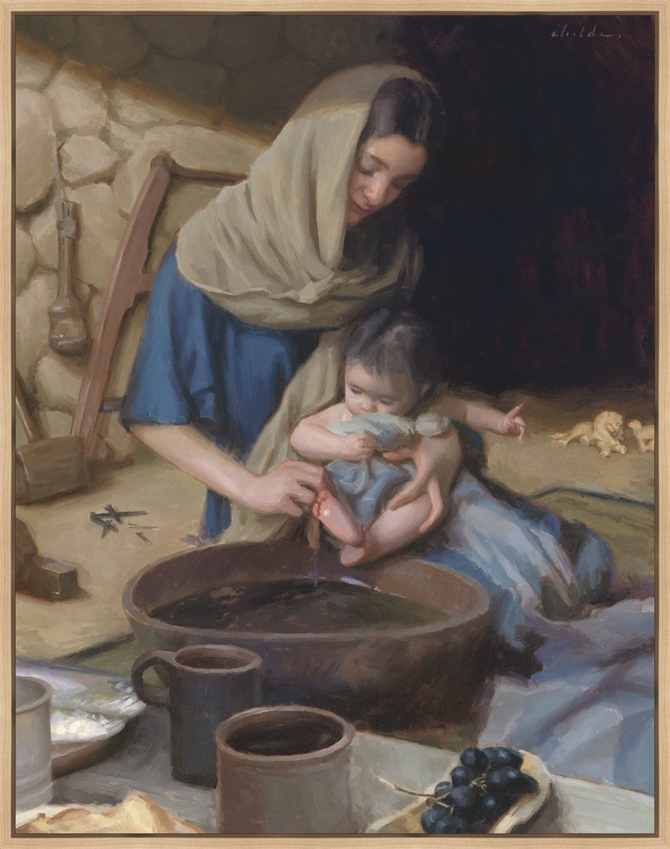 The Creator of All Things, He Cometh Unto His Own Large Wall Art Gallery Wrap