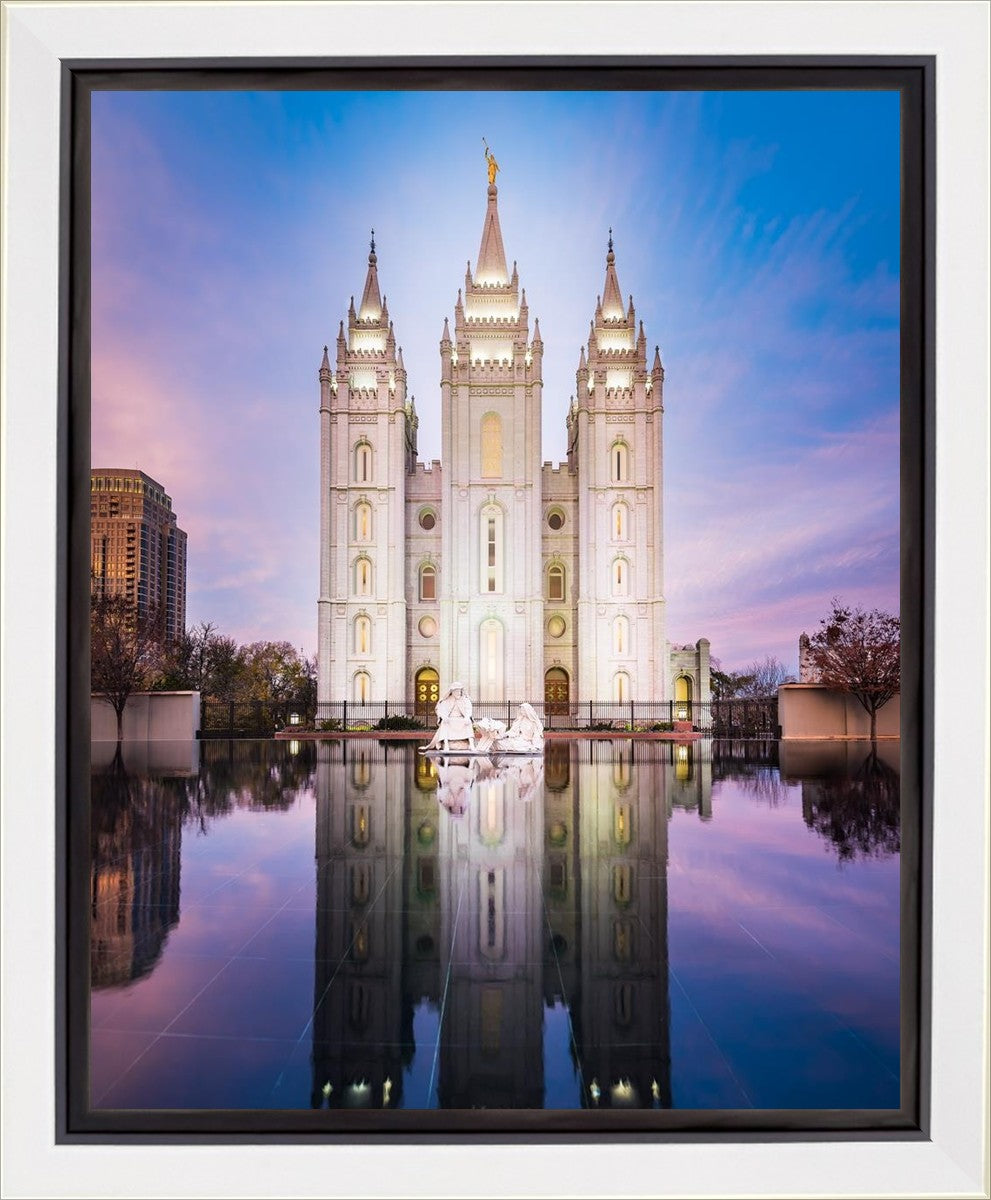 Salt Lake Temple All is Still