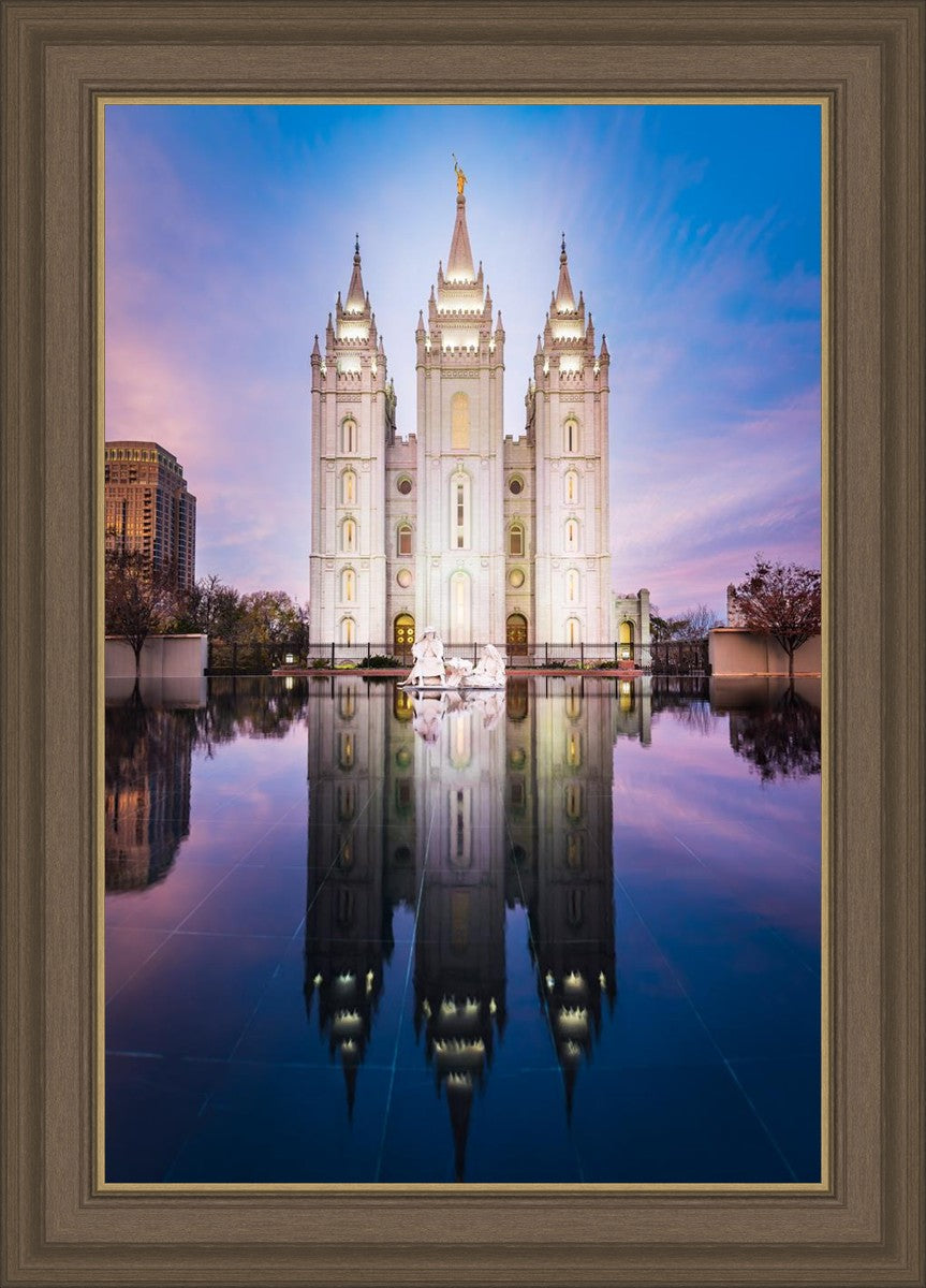Salt Lake Temple All is Still