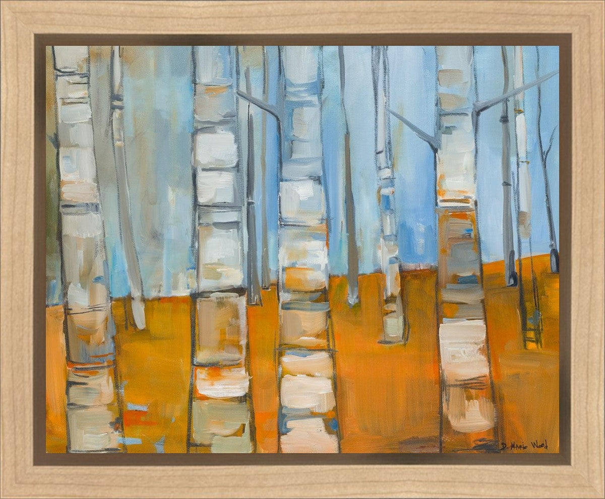 Winter Aspens