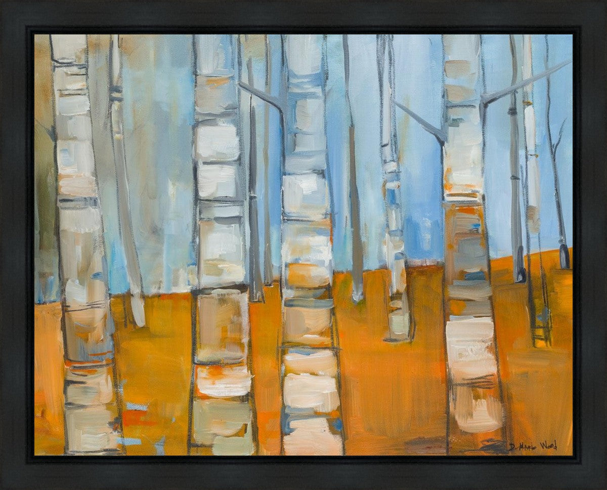 Winter Aspens