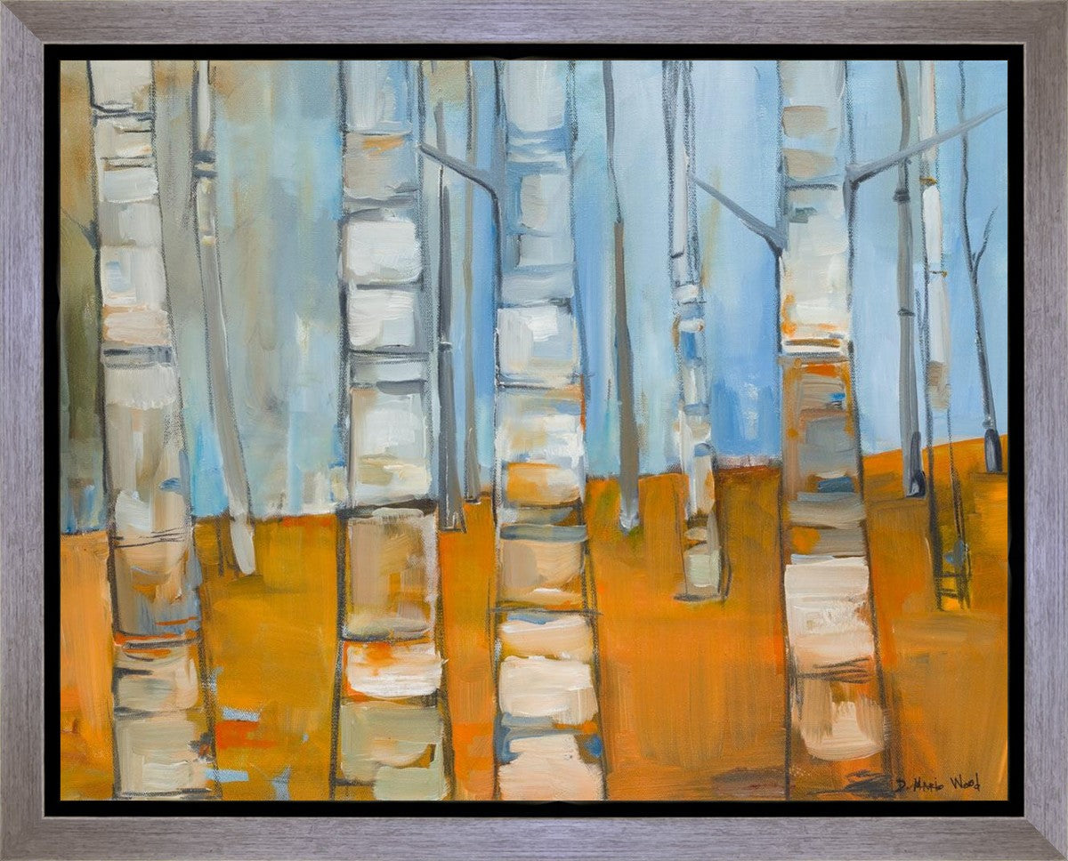 Winter Aspens