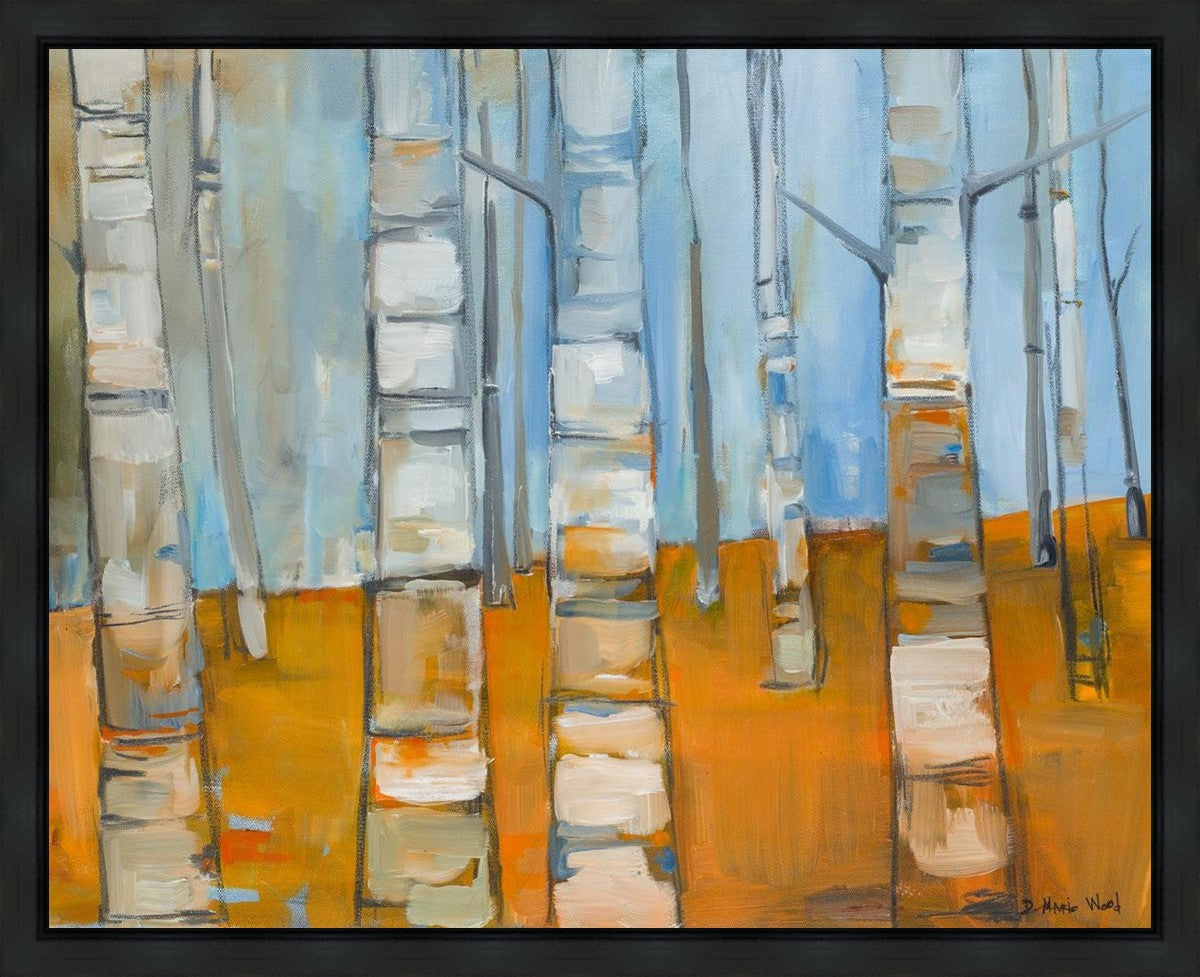 Winter Aspens