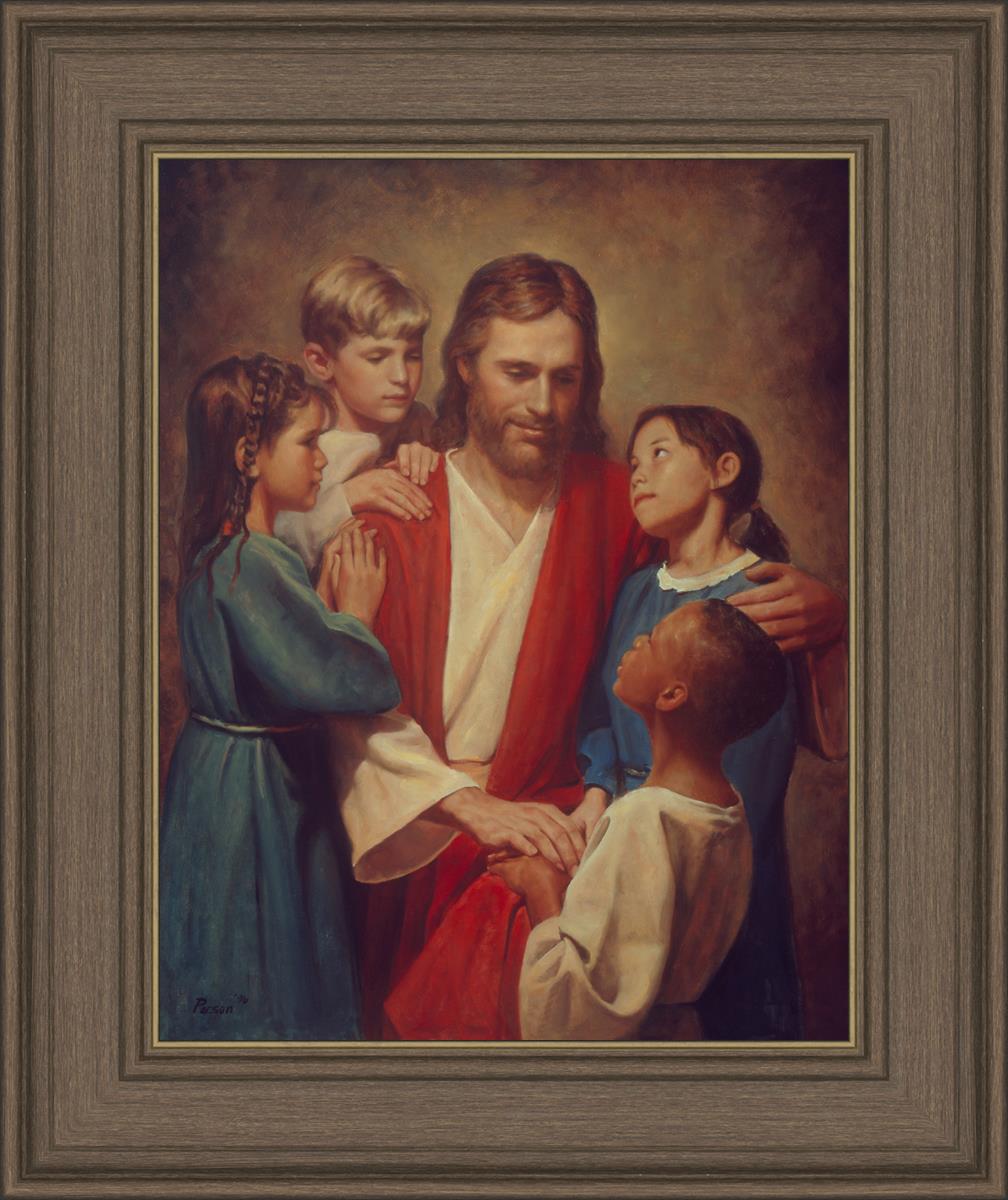 Christ And Children From Around The World