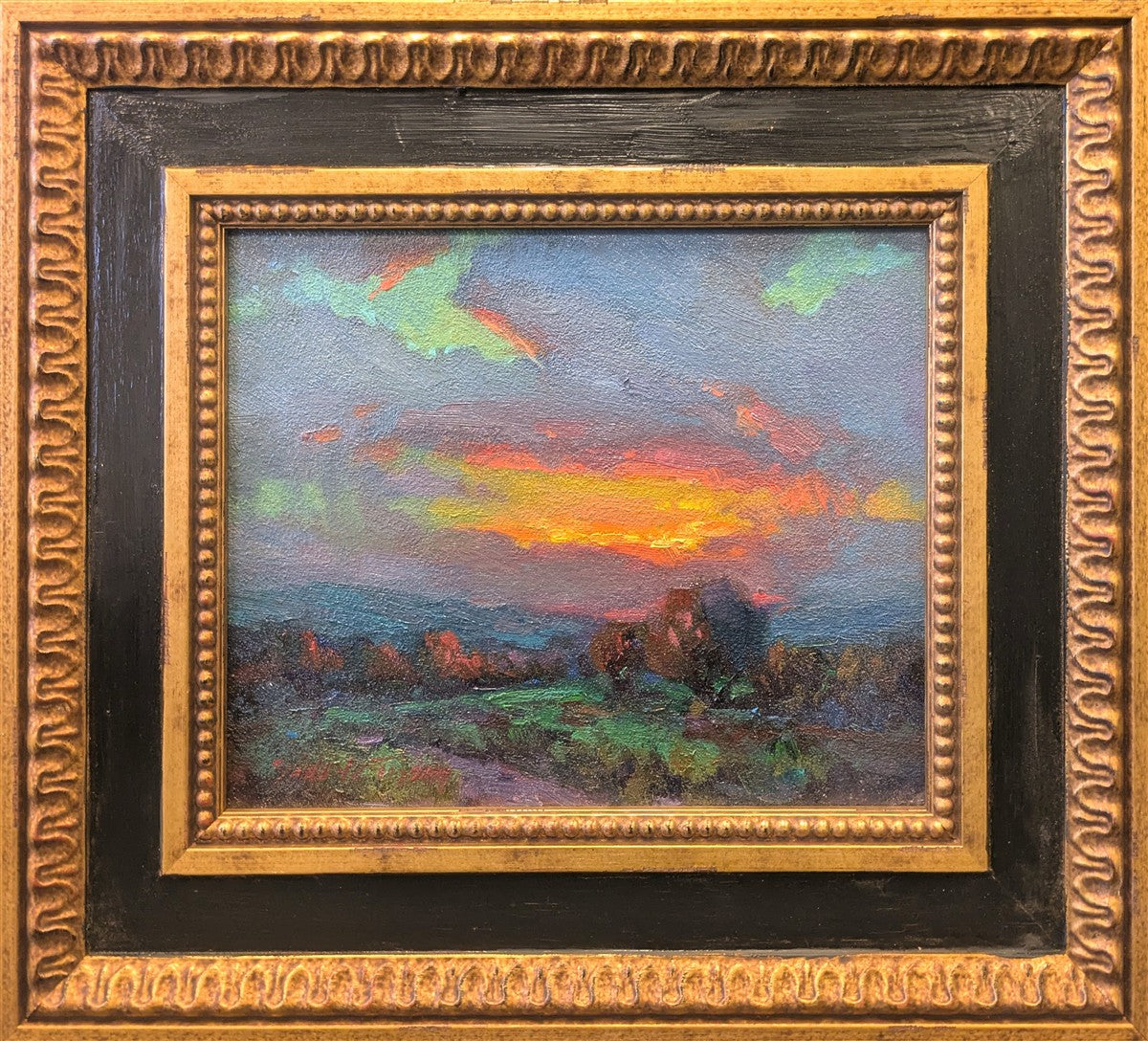 A Sunset Symphony Original Artwork