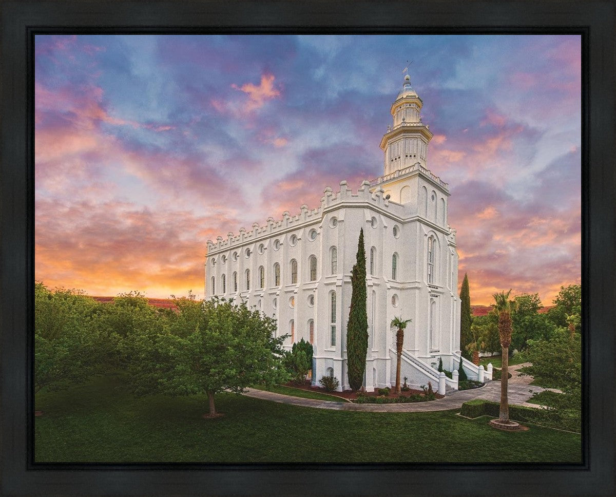 St George Temple 03 Gallery Wrap