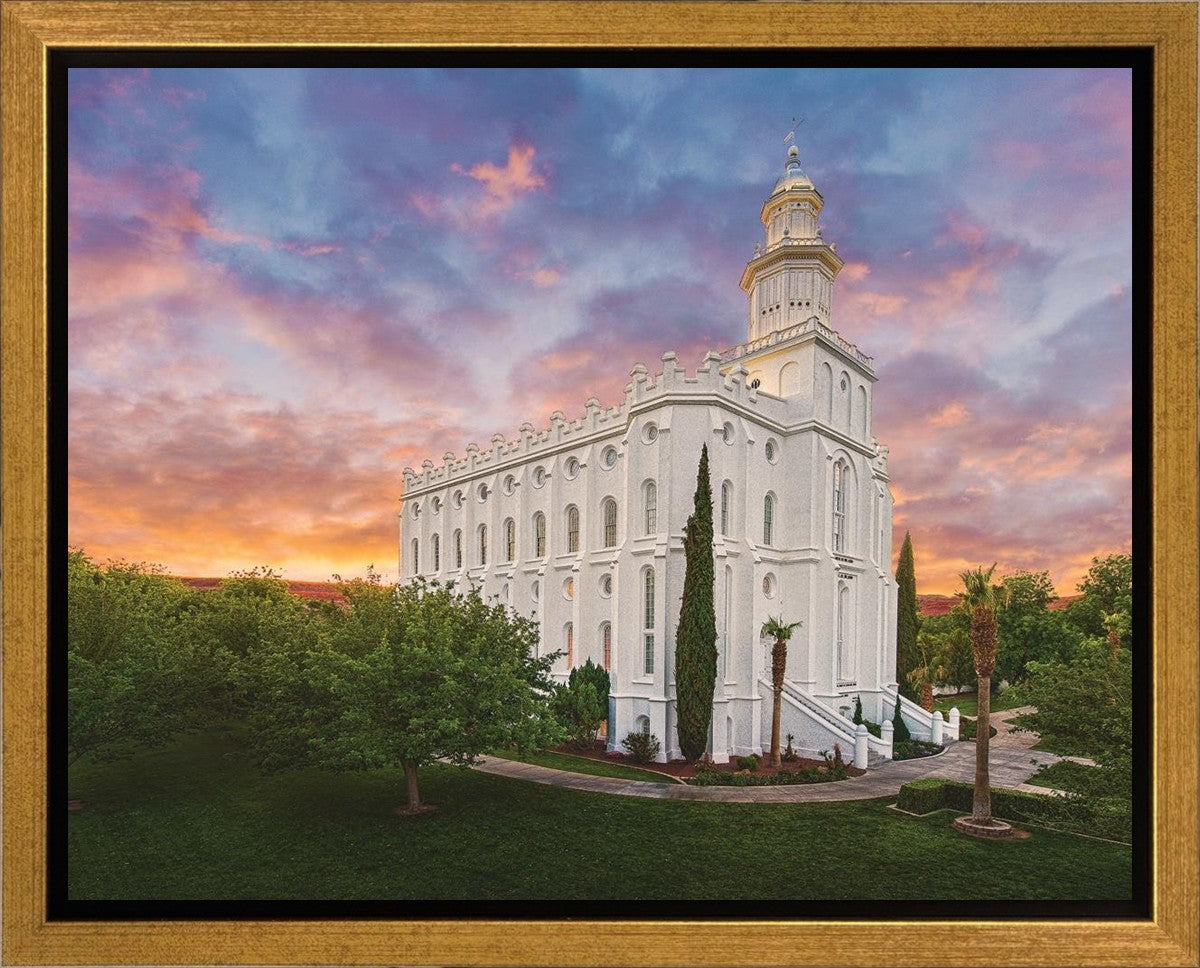 St George Temple 03 Gallery Wrap
