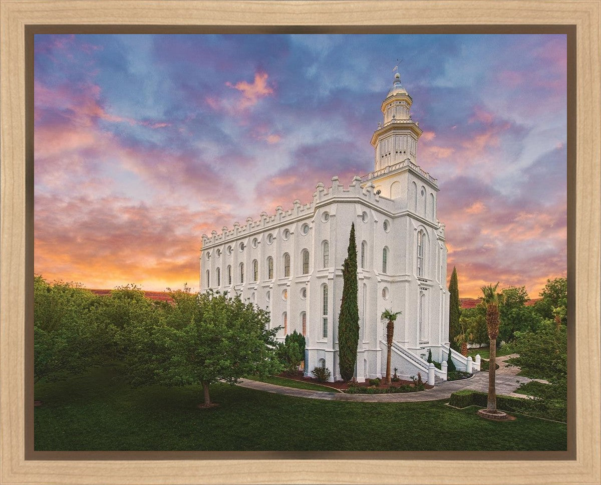 St George Temple 03 Gallery Wrap