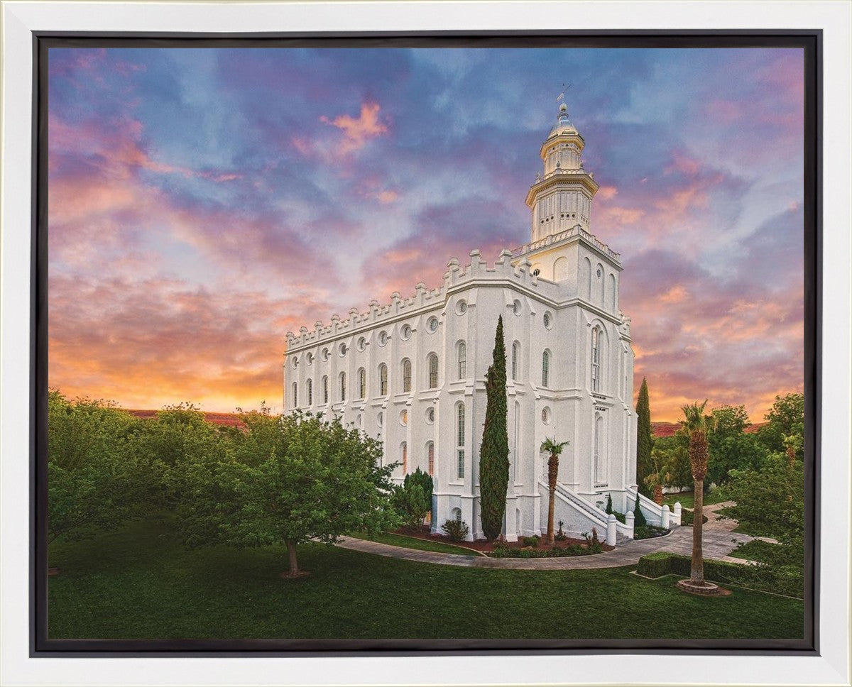 St George Temple 03 Gallery Wrap