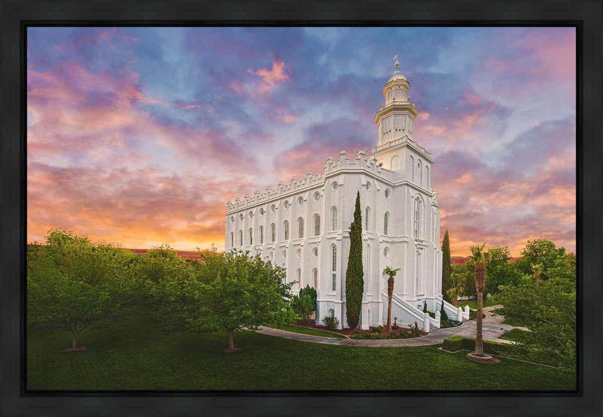 St George Temple 03 Gallery Wrap