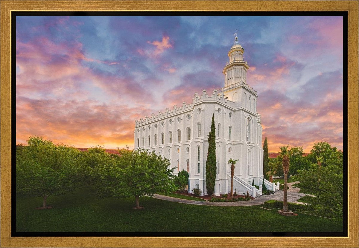 St George Temple 03 Gallery Wrap