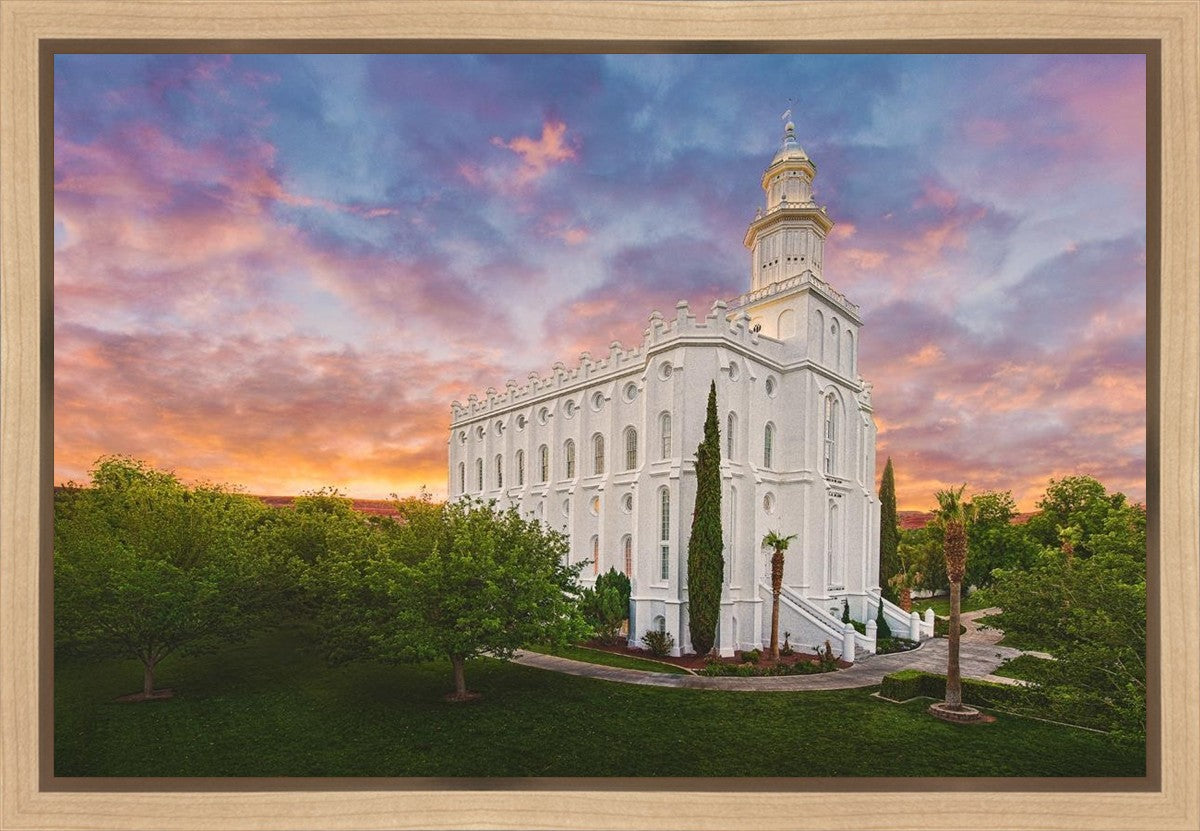 St George Temple 03 Gallery Wrap